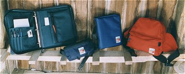 Photo of organizers and fanny packs from The Summit