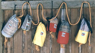 Photo of safety rope throw bags from The Summit